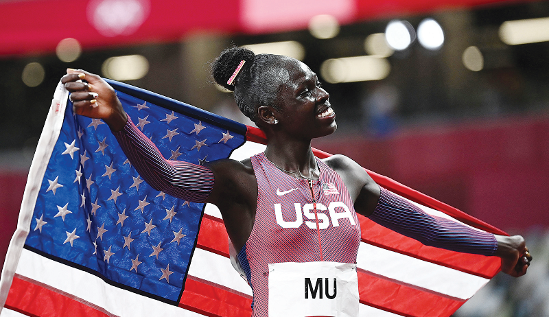 More gold for the USA